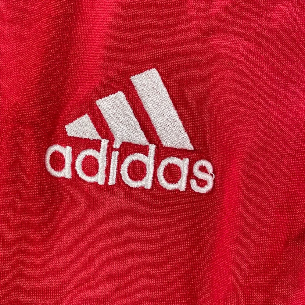 Adidas Football Pants Mens Large Red Athletic Cropped Compression Sportswear NFL